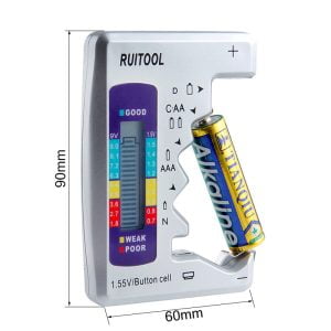 Digitalni tester baterij z LCD