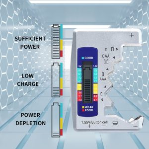 Digitalni tester baterij z LCD