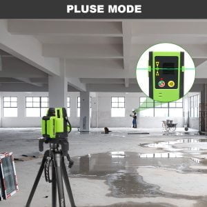 Gradbeni točkovni zeleni laserski nivelir 5200mAh