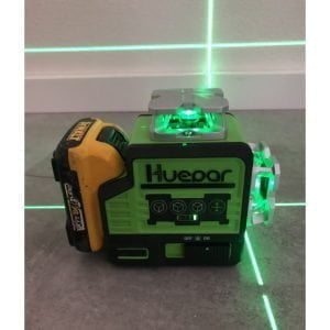 2600mAh 16 linijski gradbeni zeleni laserski nivelir Bluetooth + daljinec 27 {