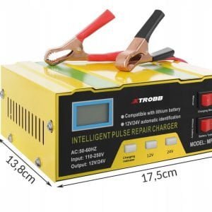 180W LCD mikroprocesorski polnilec za akumulatorje