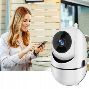 Baby Monitor IP WIFI otroška varuška z vrtljivo video kamero