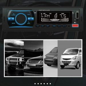 1DIN avtoradio 4x50W MP3 2x USB 3.0 Bluetooth 12V