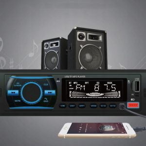 1DIN avtoradio 4x50W MP3 2x USB 3.0 Bluetooth 12V