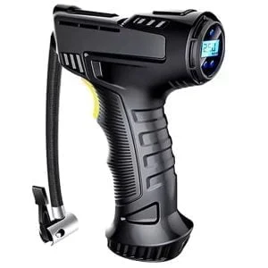 Alternativni prikaz prijenosnog kompresora od 120 W s LED baterijom i LCD-om do 20 l/min