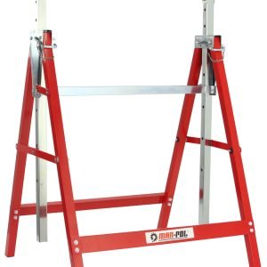 2x Nastavljiva mizarska stolica - gradbena koza do 150kg