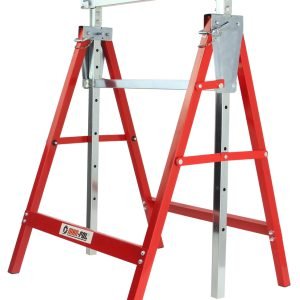 2x Nastavljiva mizarska stolica - gradbena koza do 150kg