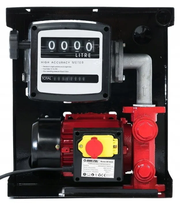 600W samosesalna električna dizelska črpalka s števcem in ročko 40 L/min - slika 9