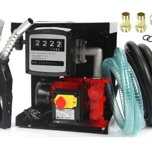 600W samosesalna električna dizelska črpalka s števcem in ročko 40 L/min