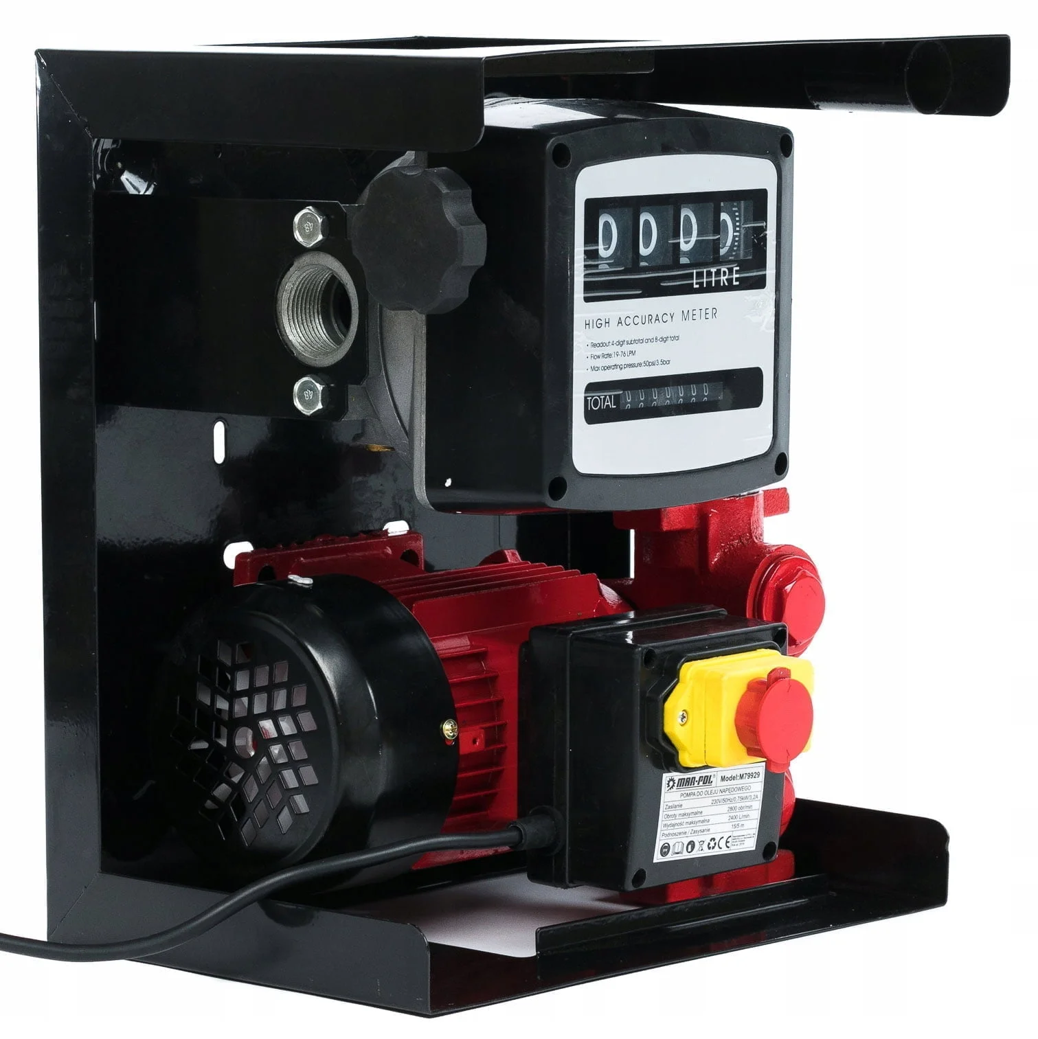 600W samosesalna električna dizelska črpalka s števcem in ročko 40 L/min - slika 8