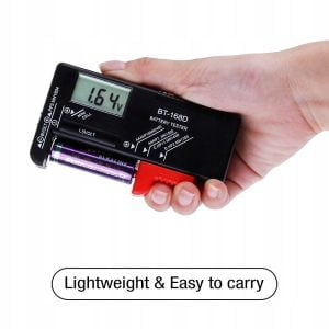 Univerzalni digitalni tester baterij z LCD