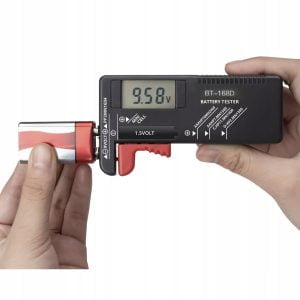 Univerzalni digitalni tester baterij z LCD zaslonom