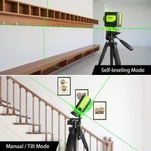 PROFI 12 linijski laser 360 z akumulatorjem + daljinec