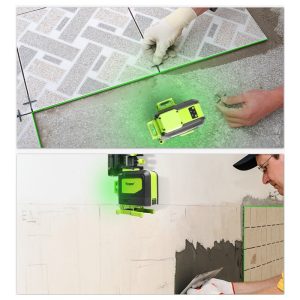 PROFI 12 linijski laser 360 z akumulatorjem + daljinec