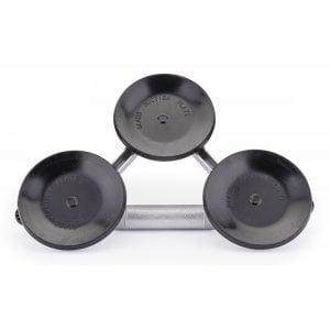 Alu ročka s priseski za premikanje do 150kg 3x 120mm