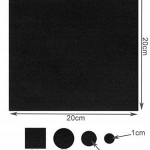 Univerzalne samolepilne protizdrsne podloge za pohištvo iz filca 144 kos