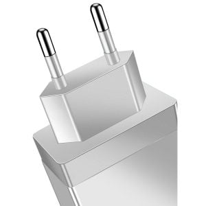 4x USB 3.0 hitri polnilec 220V z LED 3.1A siv