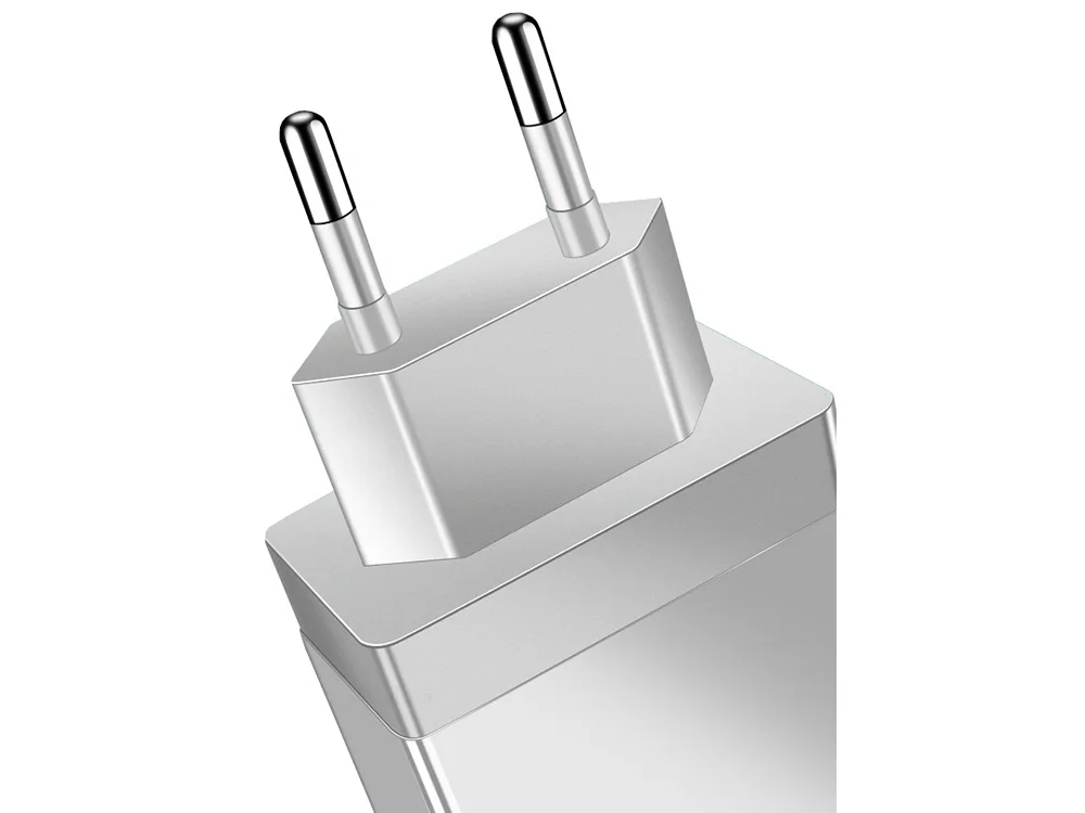 4x USB 3.0 brzi punjač 220V s LED 3.1A sivi - slika 5