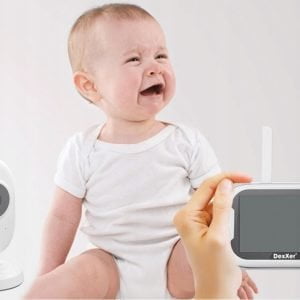 Baby Monitor aku. otroška varuška z video kamero in 3.2″ LCD zaslonom AKCIJA