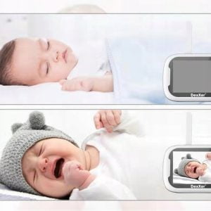 Baby Monitor aku. otroška varuška z video kamero in 3.2″ LCD zaslonom AKCIJA