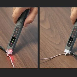 Berührungsloser Spannungsprüfer mit LED-Lampe bis 1000V
