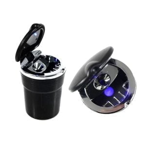 Univerzalni osvetljeni avtomobilski pepelnik LED