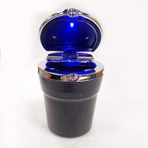 Univerzalni osvetljeni avtomobilski pepelnik LED