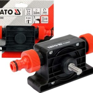 Pretočna črpalka za vrtalnik - pliključek za vrtne cevi 3/4