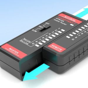 HT812A UTP tester omrežnih kablov RJ45/RJ14/RJ12/RJ9