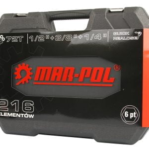 Komplet račen natičnih ključev 216 delni set gedor CrV