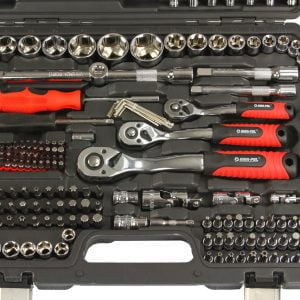 Komplet račen natičnih ključev 216 delni set gedor CrV