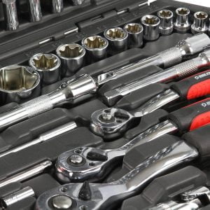 Komplet račen natičnih ključev 216 delni set gedor CrV