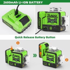 10,8V dodatni akumulator za laserske nivelirje 2600mAh 16 10,8V dodatni akumulator za laserske nivelirje 2600mAh