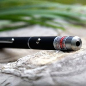 Starkes Alu. roter Laserpointer
