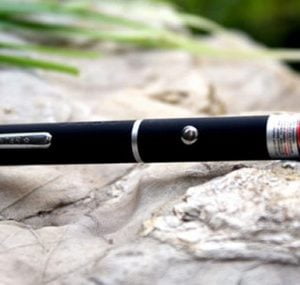 Starkes Alu. roter Laserpointer