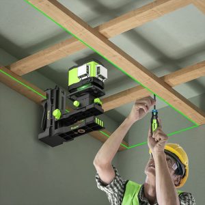 PV11+ univerzalni nastavljiv set stenskega nosilca za laserske nivelirje - spona