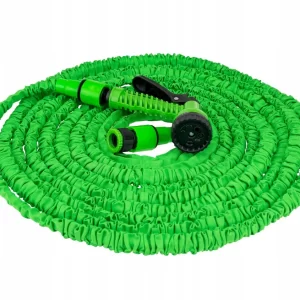 Raztegljiva vrtna cev 75m za zalivanje 7 funkcij z dodatki