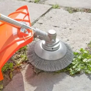 Univerzalni disk mehke krtače za kosilnice in obrezovalnike trave 200x25,4mm