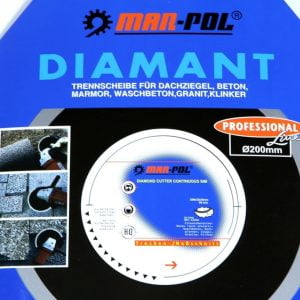 Gladka diamantna rezalna plošča 300x32x10mm