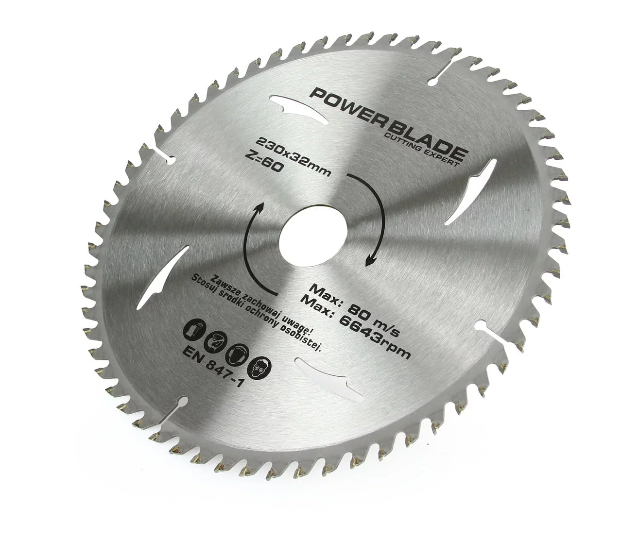 WIDIA rezalna plošča za les - žagin list 60 zob 230x32mm - slika 5