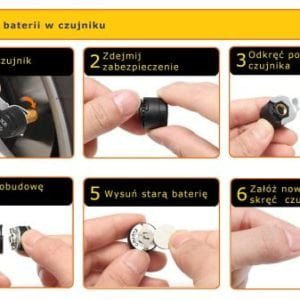 Solarni univerzalni senzorji tlaka v pnevmatikah - nadzor tlaka do 3,5Bar