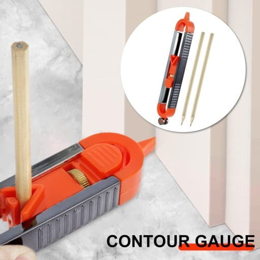 Predloga za preslikavo oblik 23cm - konturni merilnik 9 Predloga za preslikavo oblik 23cm - konturni merilnik - slika 7