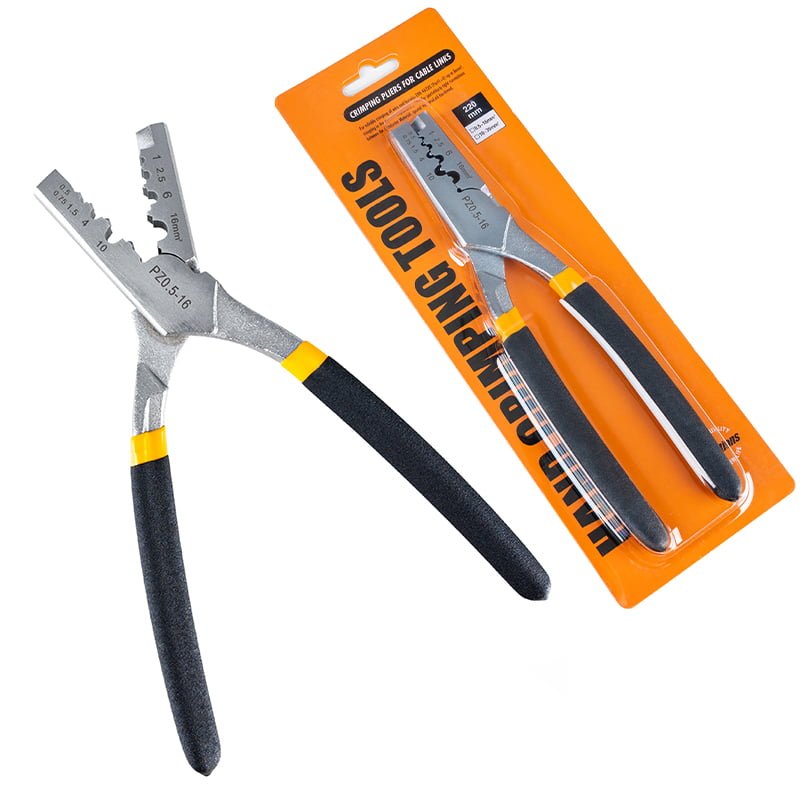 Klešče za stiskanje izolirnih tulcev 220mm 0,5-16mm2 4 Klešče za stiskanje izolirnih tulcev 220mm 0,5-16mm2 - slika 2