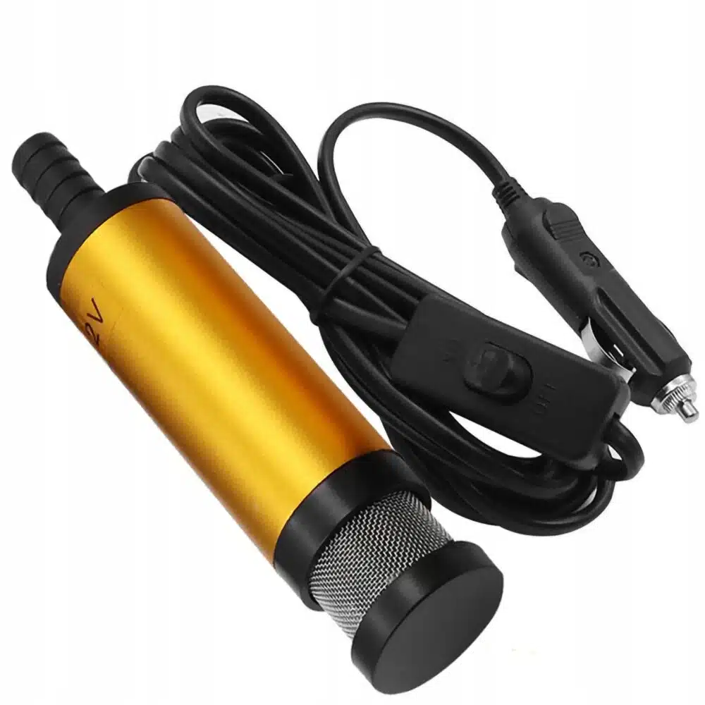 12-220V potopna črpalka pumpa 51mm za tekočine in dizel 60W + cev 6 Potopna črpalka za tekočine in dizel, s priloženo cevjo