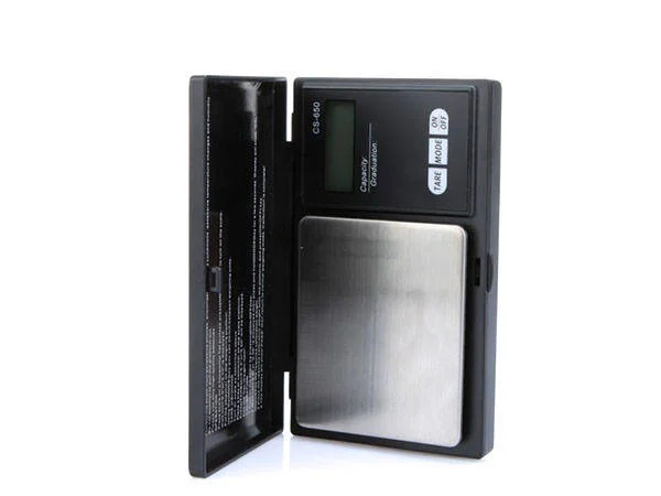 Digital pocket scale 500-0,01g - backlit LCD 12 Digital pocket scale with illuminated LCD display