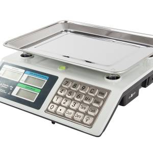 Inox digitalna elektronska tehtnica do 40kg osvetljena LCD