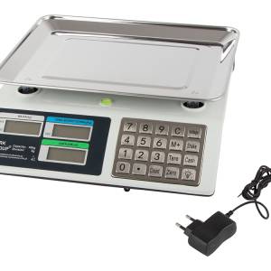 Inox digitalna elektronska tehtnica do 40kg osvetljena LCD