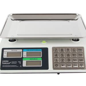Inox digitalna elektronska tehtnica do 40kg osvetljena LCD