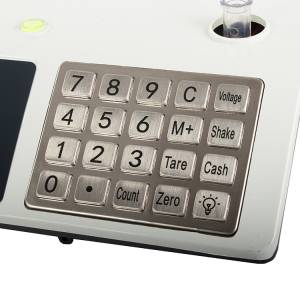 Inox digitalna elektronska tehtnica do 40kg osvetljena LCD
