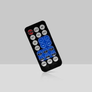 1DIN 12V LCD avtoradio USB Bluetooth AUX + daljinec